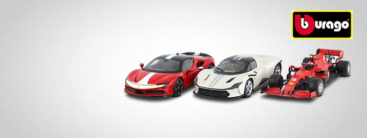 % Bburago SALE % Bburago Ferrari Formel 1 und 
Straßenfahrzeuge zum Spitzenpreis